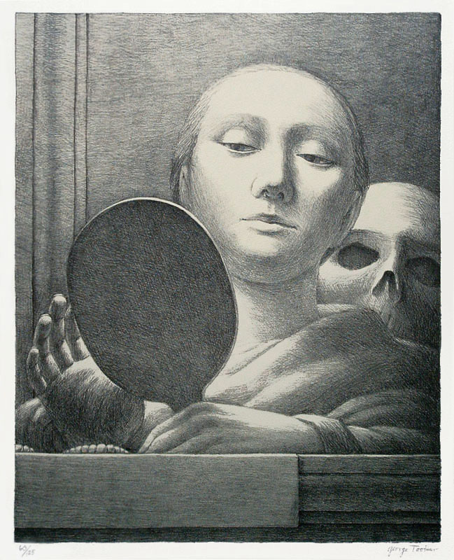 George Tooker (1978), Mirror